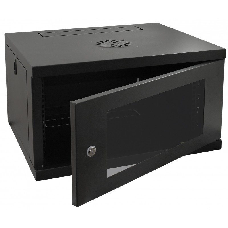 6u 600mm Wide 550mm Deep Racky Rax Wall Mounted Cabinet