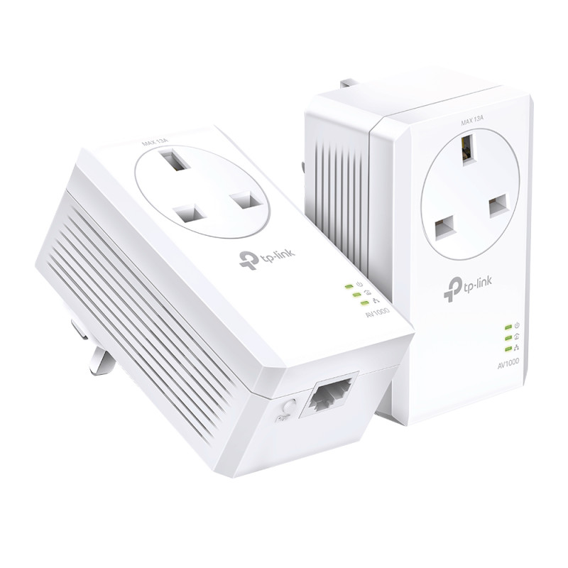 TP-Link AV1000 Gigabit Passthrough Powerline Starter Kit