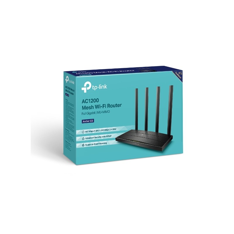 TP-LINK AC1200 Wireless MU-MIMO Gigabit Router